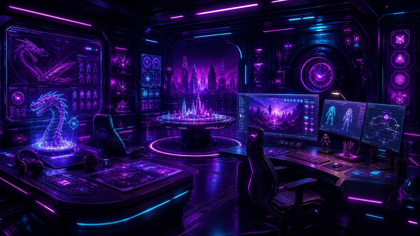 RENOVAR futuristic game studio
